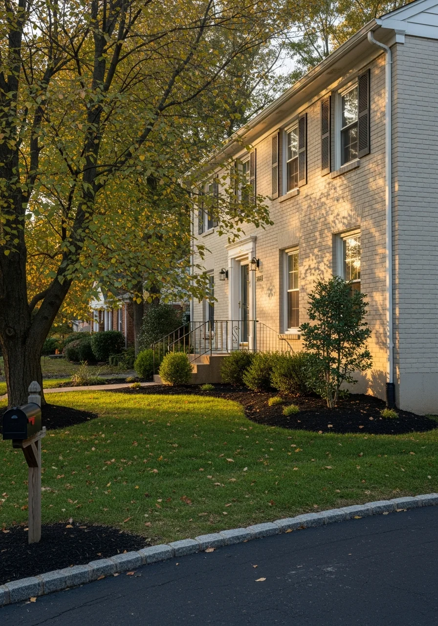 Front exterior of a Windsor Mill home showing classic suburban construction.
